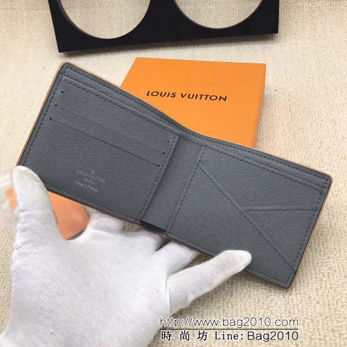 路易威登LV頂級原單 新品 獨家實拍M63297 特別版口袋錢夾 ZY1098